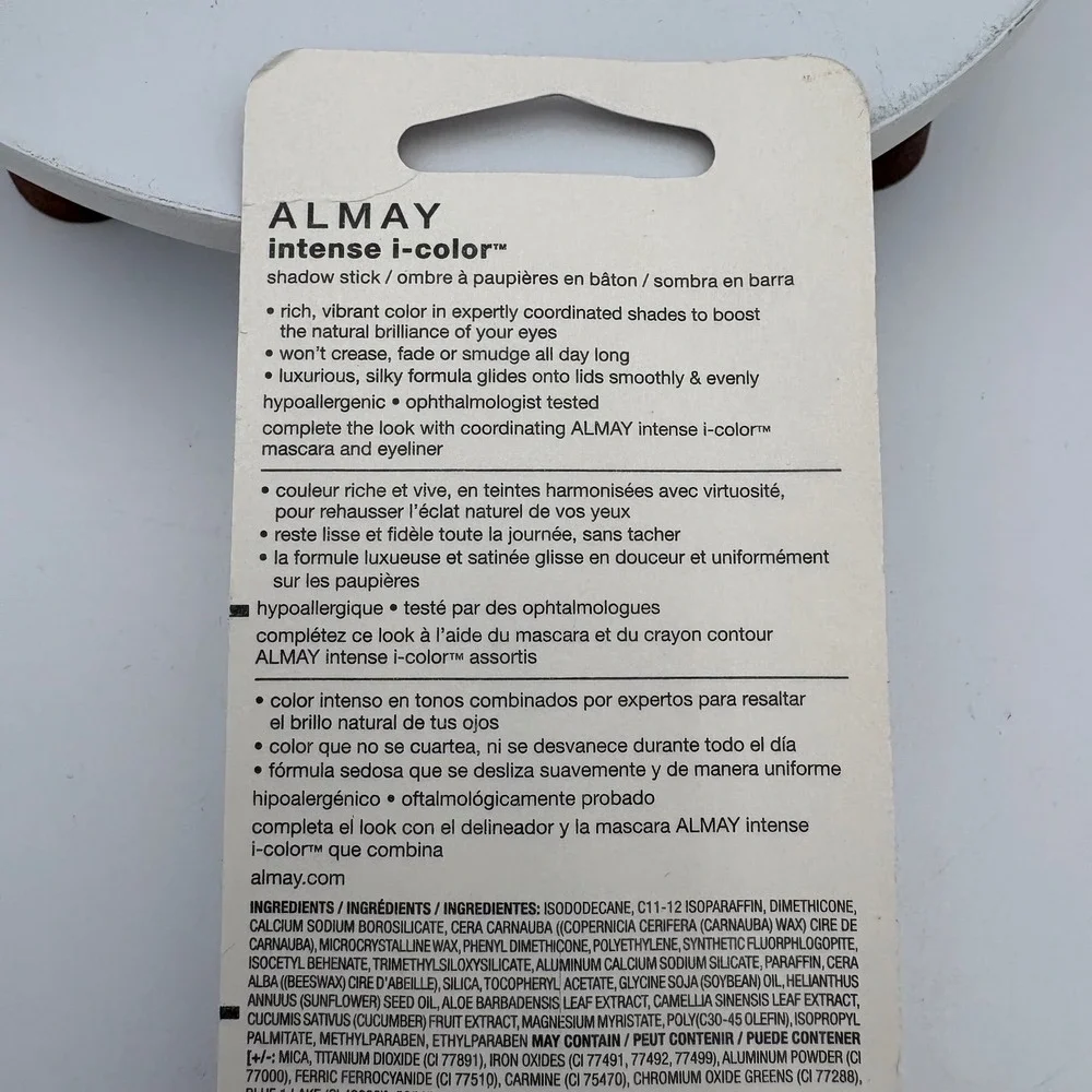 Almay Intense i-color Shadow‎ Stick 010 for Brown Eyes Teal Taupe NIP